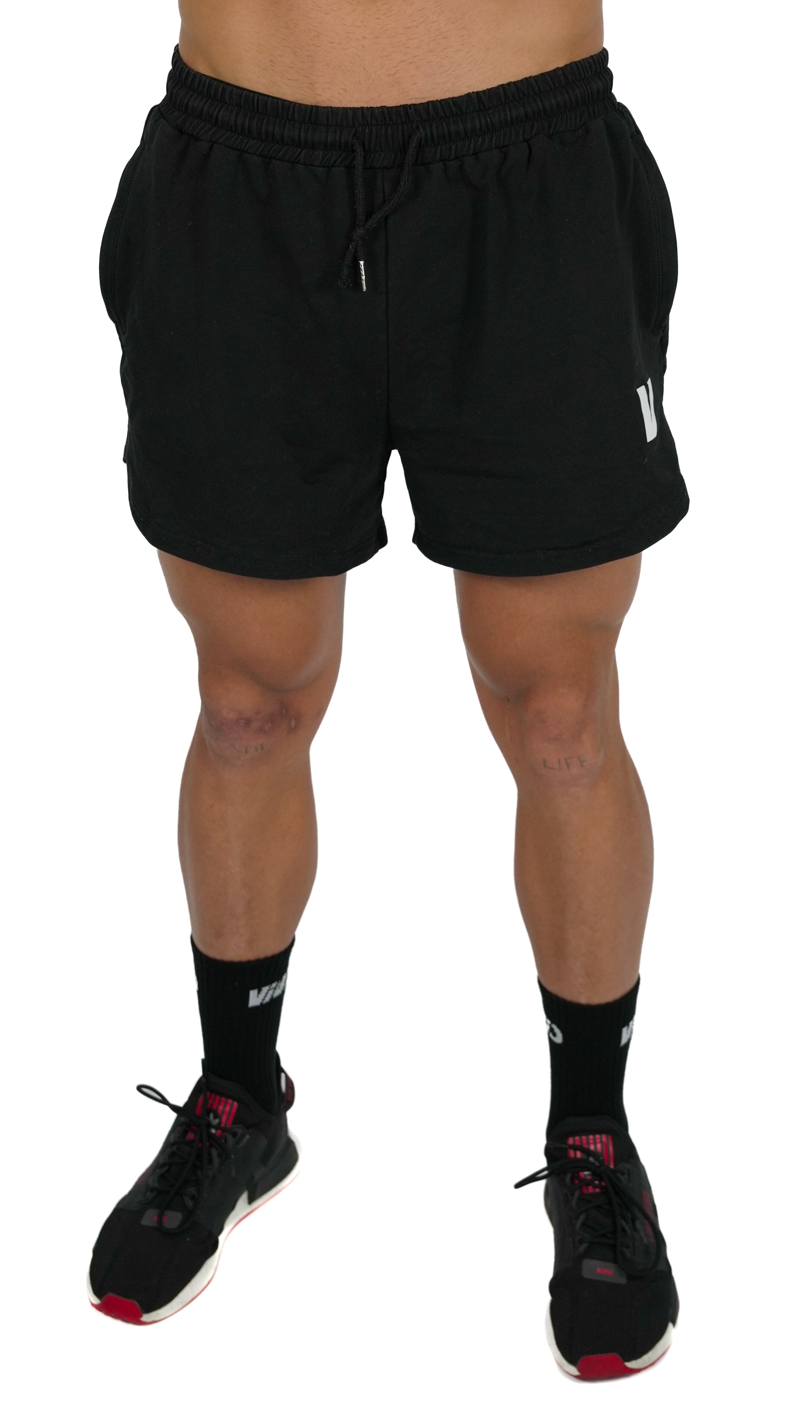 Quad Cut Shorts - Black