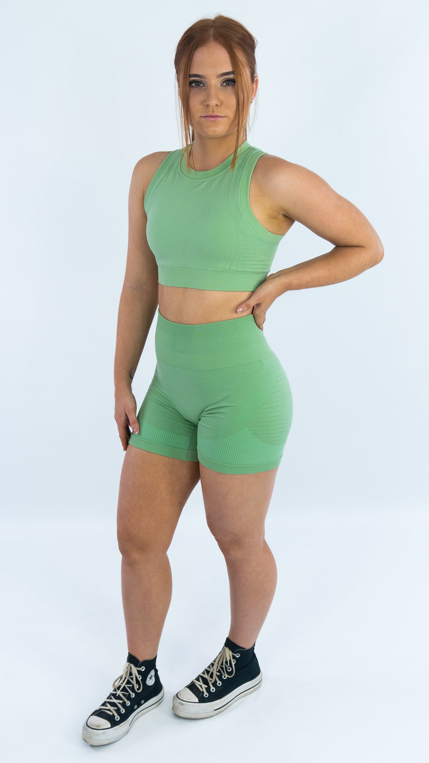 VIVID Seamless 2.0 Shorts - Kinetic Green